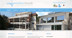 Desktop Screenshot of gallois-portelli.com