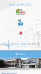 Mobile Screenshot of gallois-portelli.com